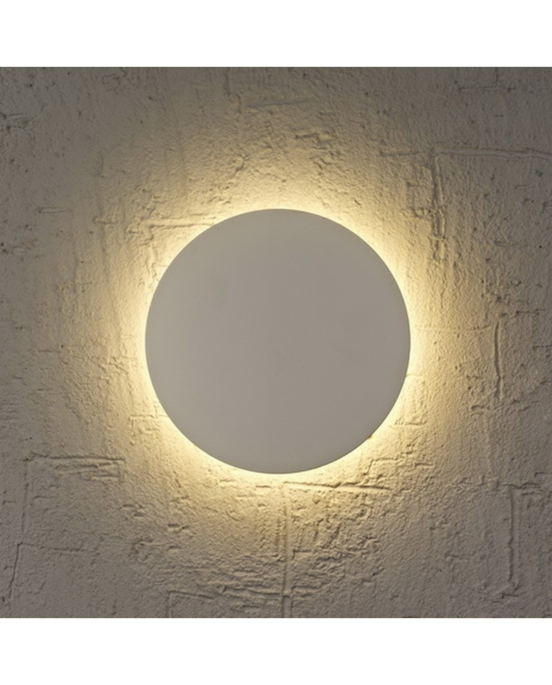 BORA BORA * APLIQUE LED REDONDO BLANCO - 6W 2700K